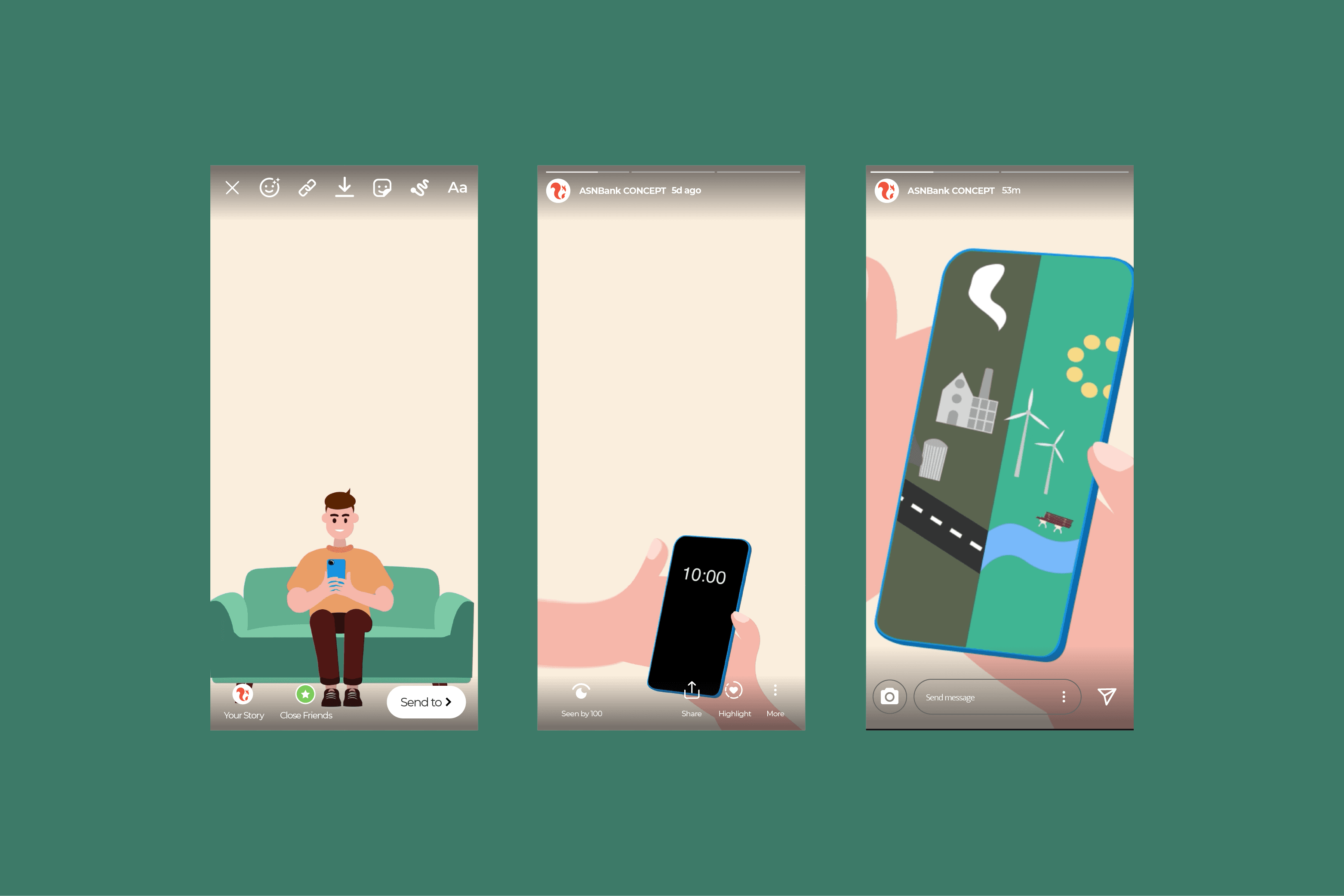 Concept ASNBank - Animatie